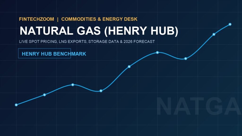 FintechZoom Natural Gas Live Prices, Henry Hub LNG Exports and Energy Forecast
